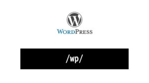 【WordPress】/wp/にインストールしたWordPressの URLから/wp/を消す方法